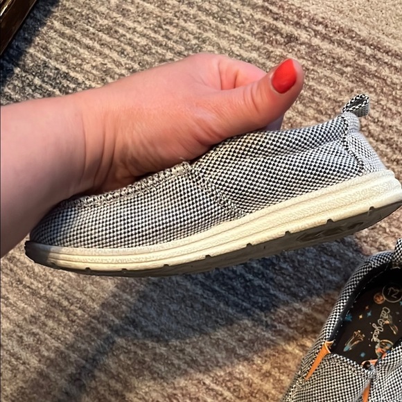 Cat & Jack Kids Slip-On Shoes - Navy and White - Picture 8 of 9